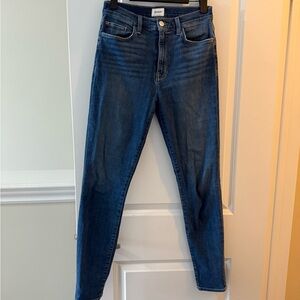 Hudson Dark Blue Skinny Jeans - Blair